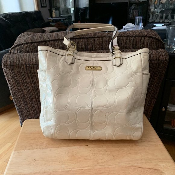 Coach Handbags - COACH 19818 GALLERY EMBOSSED PATENT LEATHER TOTE